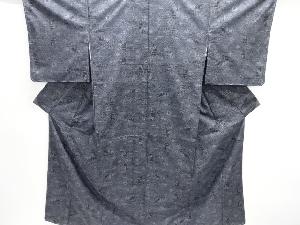 新品未使用品　紬　一重仕立て　絹 アンティーク大島紬】 【本場奄美大島紬】 7マルキ一元式絣 古代